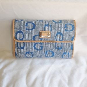 Blue Signature Guess Wallet